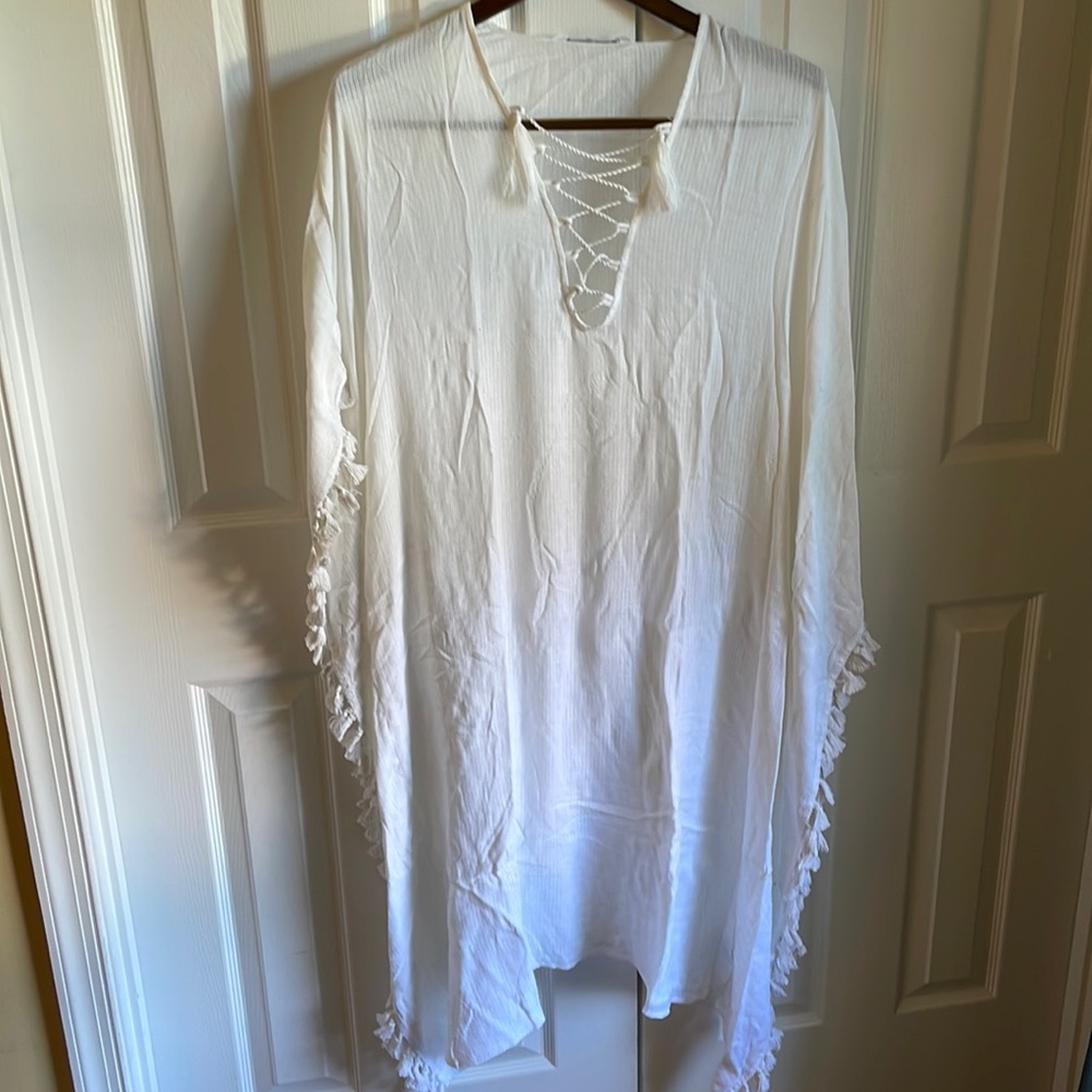 Walter Baker white caftan